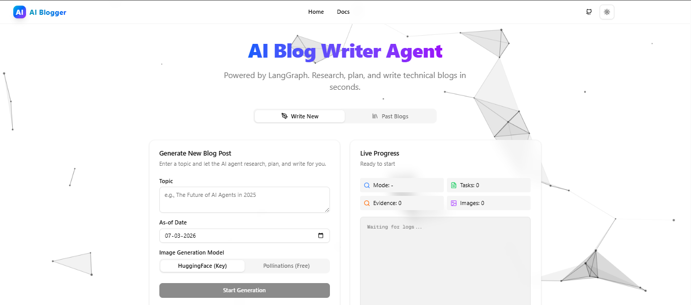 AI Blogger Agent